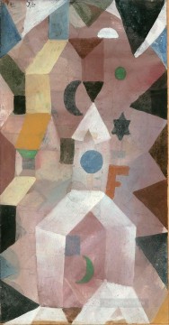 Paul Klee Painting - The Chapel Paul Klee